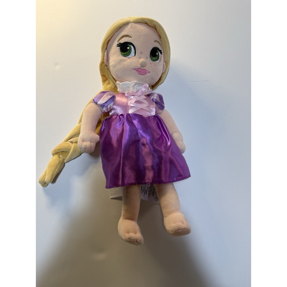 Disney Store Tangled Princess Rapunzel Plush Stuffed Animal Doll Toddler Toy